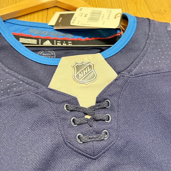 Mens Winnipeg Jets Jersey - Adidas New with Tags size 54 (XL) - Picture 3 of 8